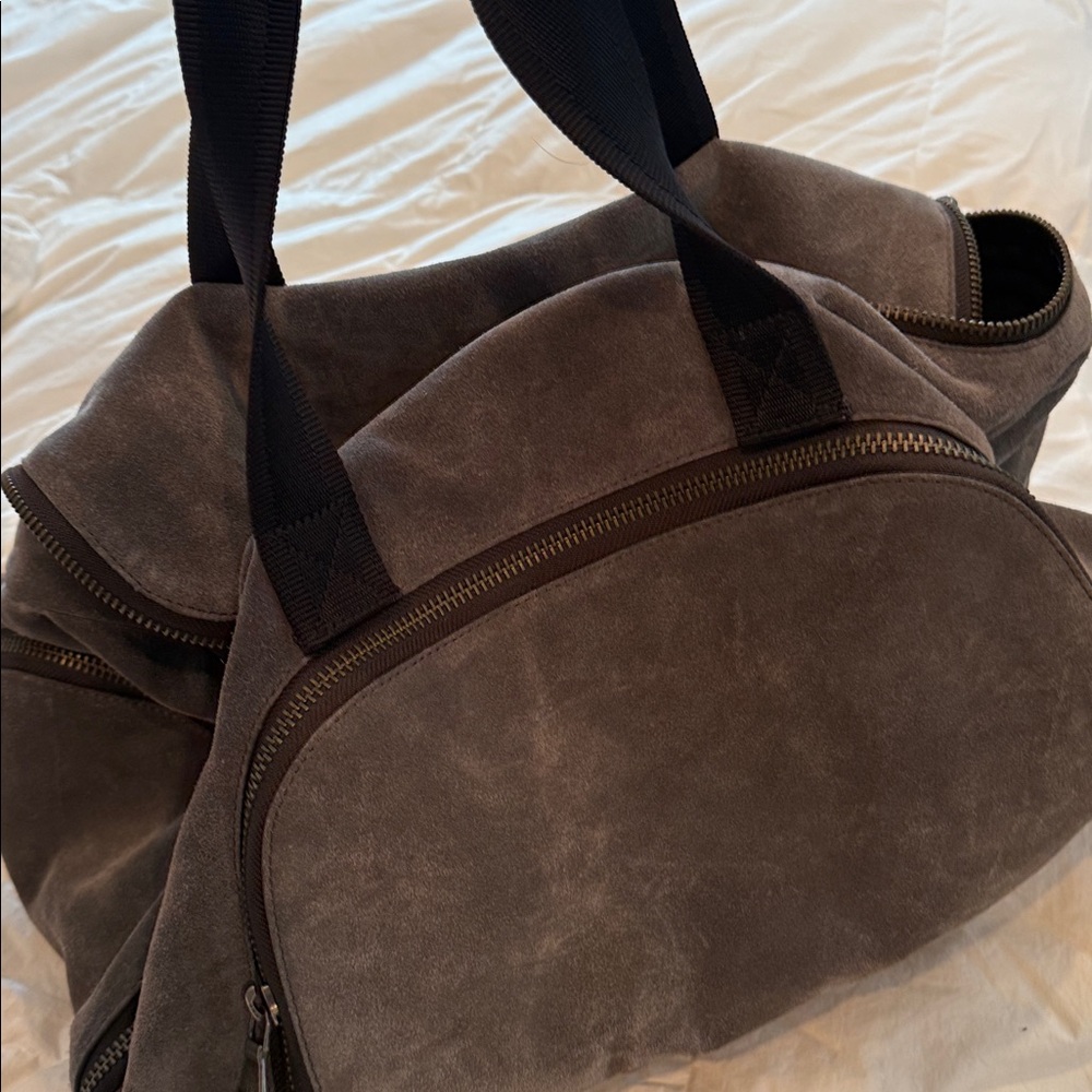 John Varvatos Charcoal Suede Accessory - Picture 3 of 7